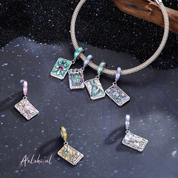 The World Tarot Charm – Sterling Silver | Miracles and Magic Collection