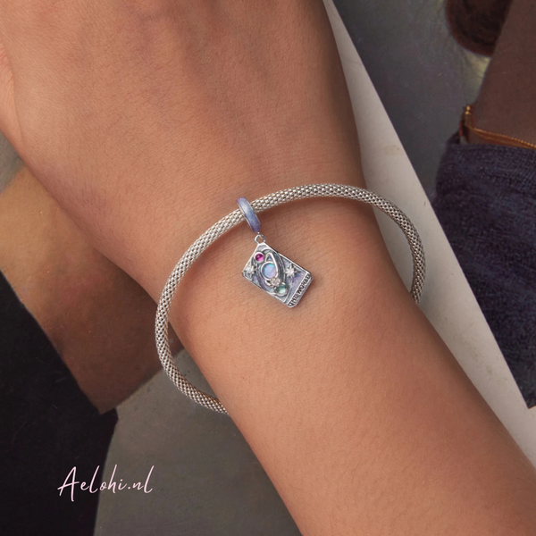 The World Tarot Charm – Sterling Silver | Miracles and Magic Collection