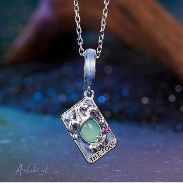 The Fool Tarot Charm – Sterling Silver | Miracles and Magic Collection