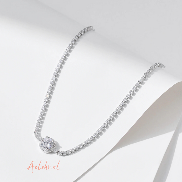 Jill – Sterlingsilberarmband mit Zirkoniasteinen | Aelohi