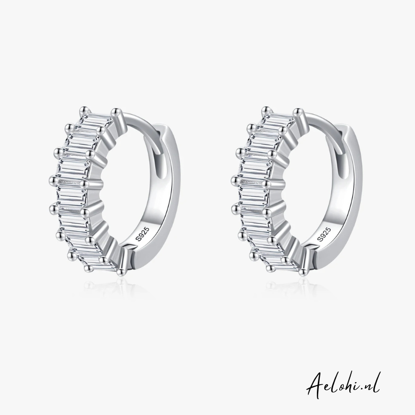 Senaia - Silver Earrings with Zirconia