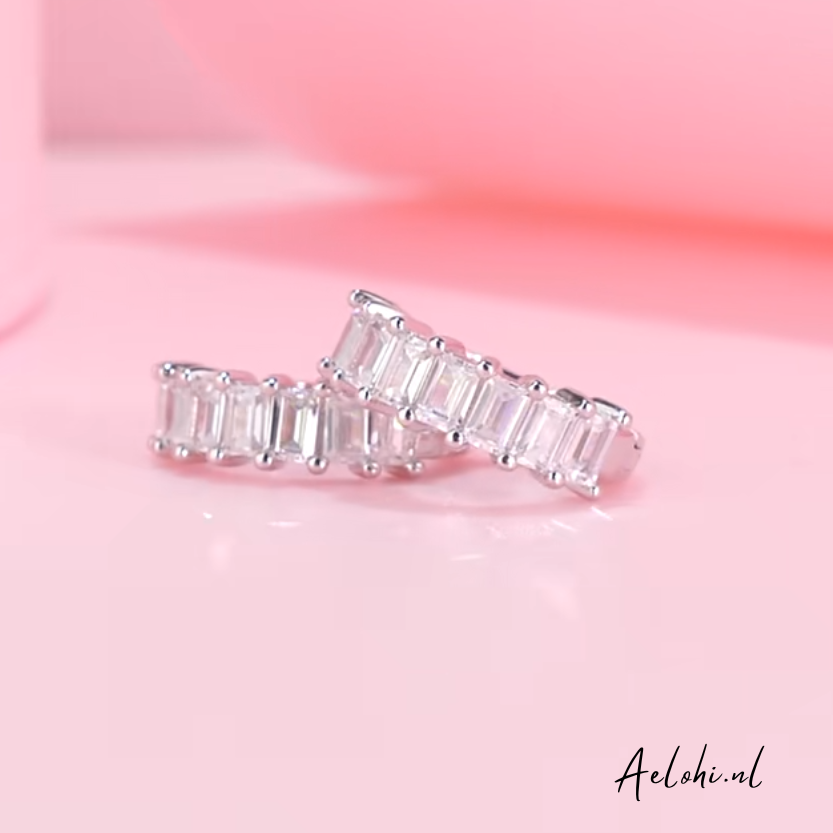 Senaia - Silver Earrings with Zirconia