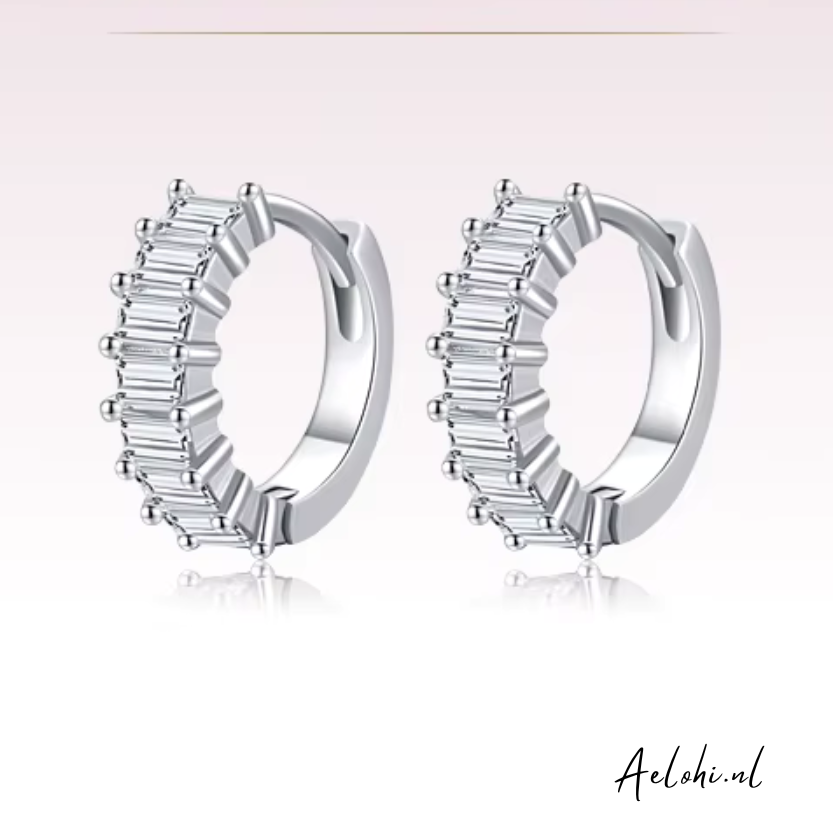 Senaia - Silver Earrings with Zirconia