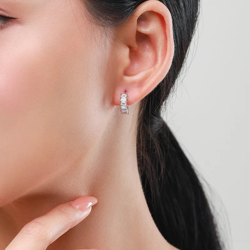 Senaia - Silver Earrings with Zirconia