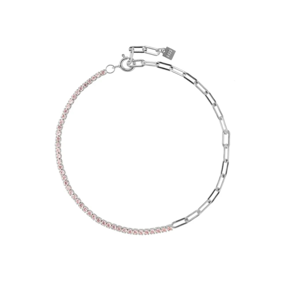 Felicity - Zilveren Zirconia Tennisarmband