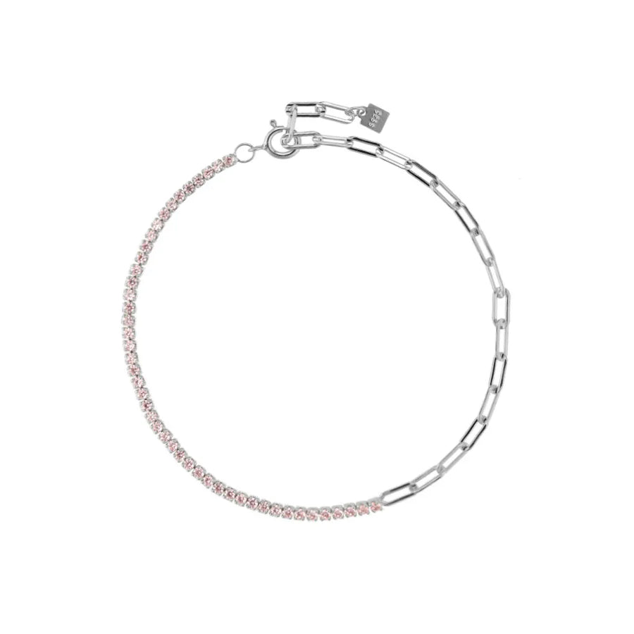 Felicity - Zilveren Zirconia Tennisarmband