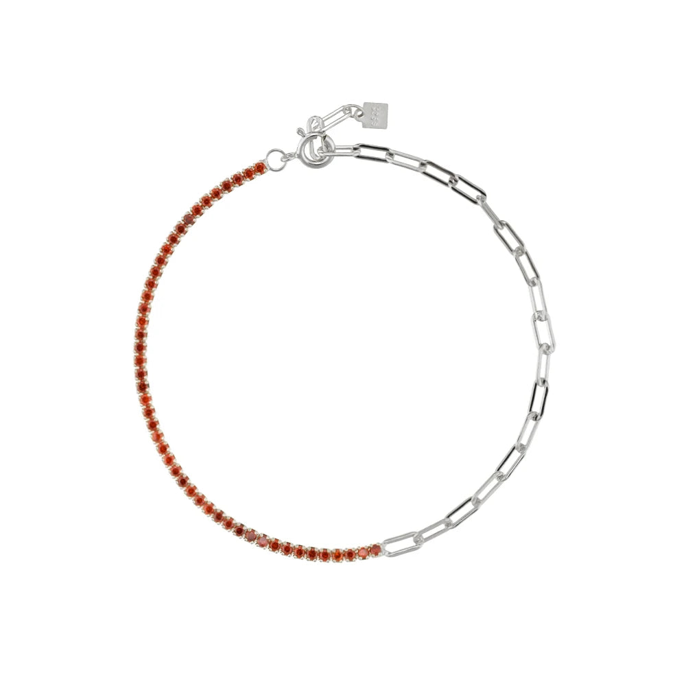 Felicity - Zilveren Zirconia Tennisarmband