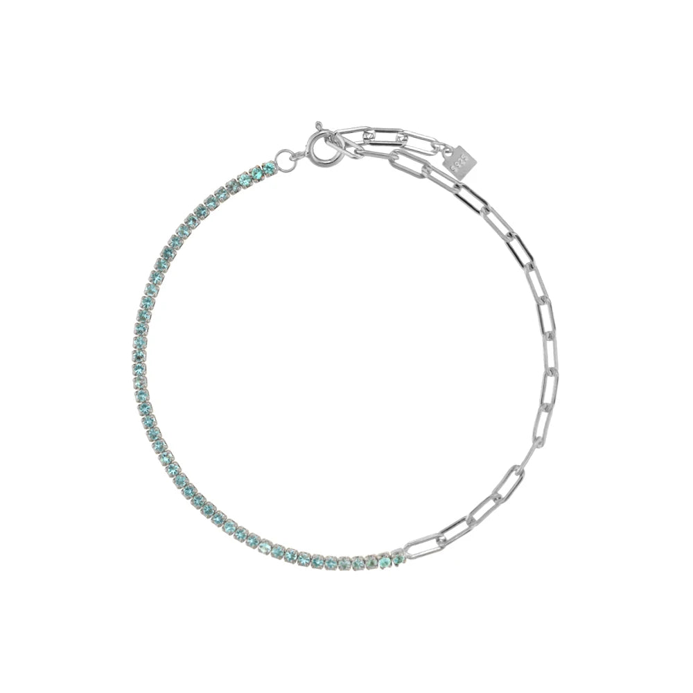 Felicity - Zilveren Zirconia Tennisarmband