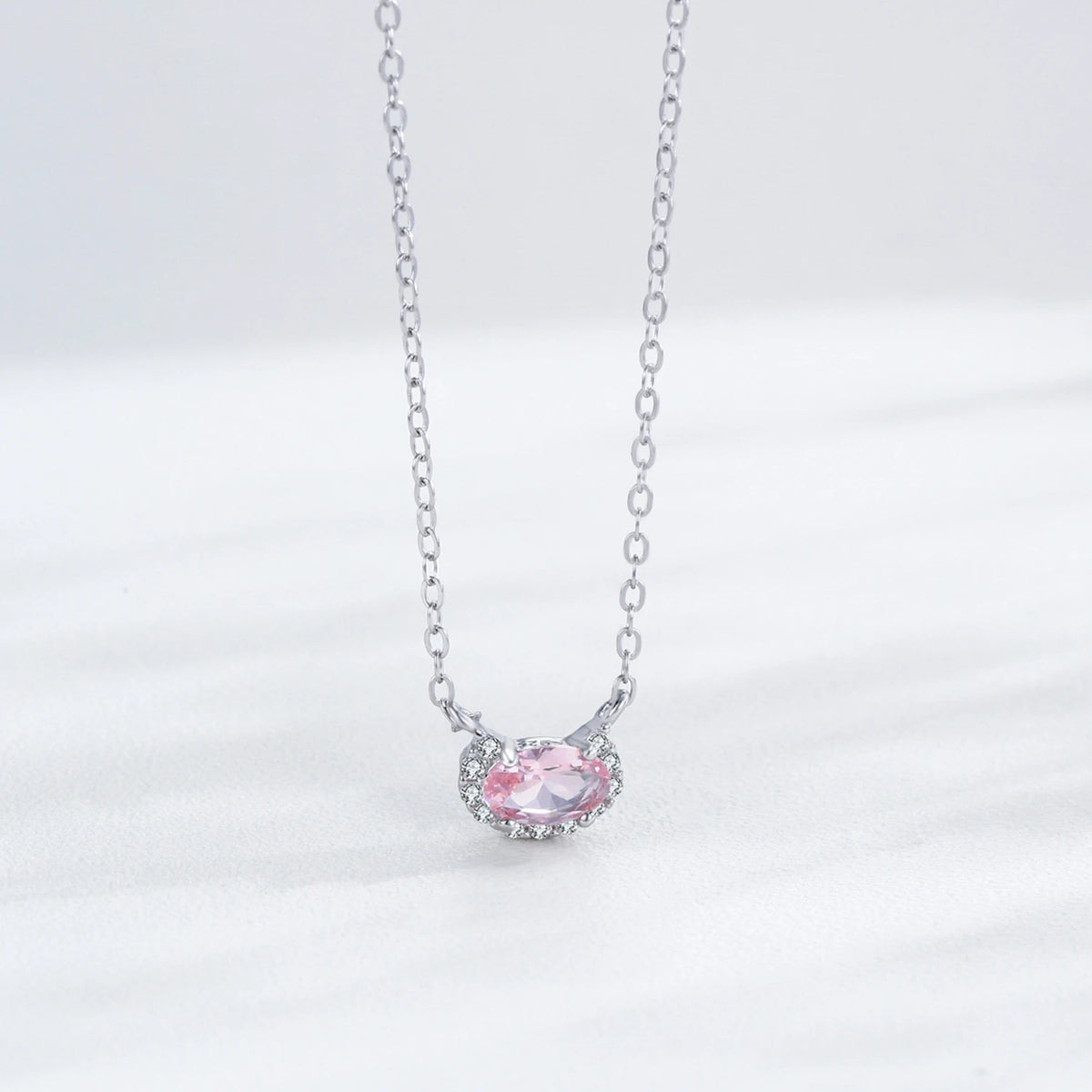 Josephine - Schmuckset - Rosa &amp; Weißer Zirkonia