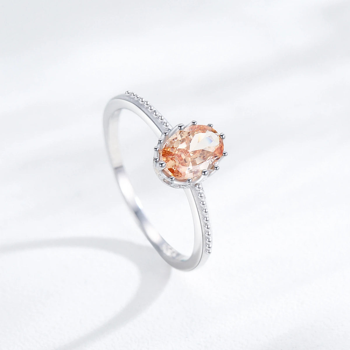Tina - Silberring mit Zirkonia