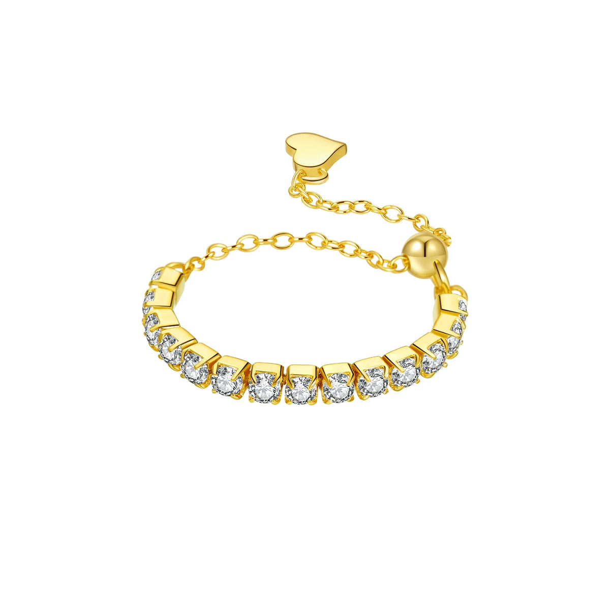 Lisa - Zirconia Tennis Ring