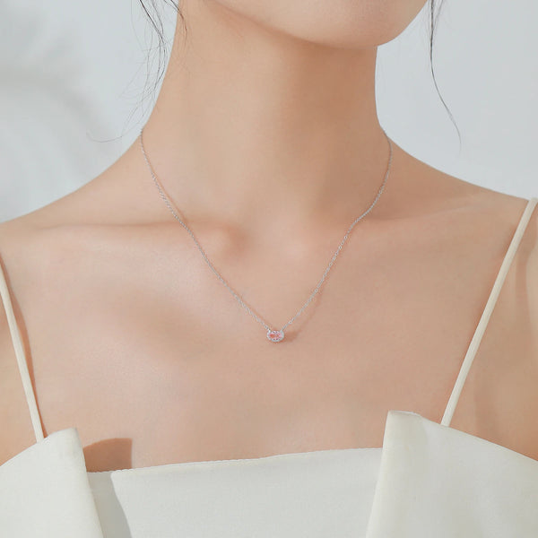 Josephine - Schmuckset - Rosa &amp; Weißer Zirkonia