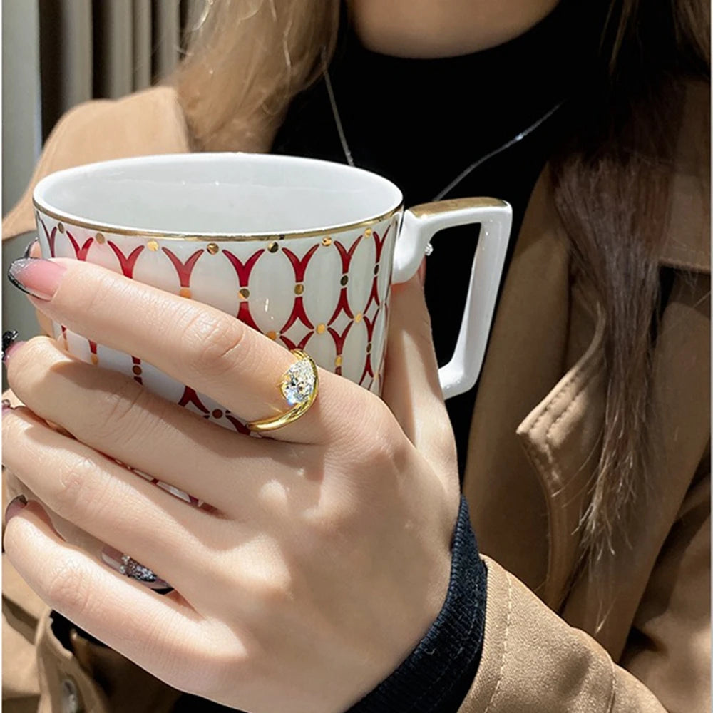 Shalyna - Zilveren 2 ct Saffier Ring