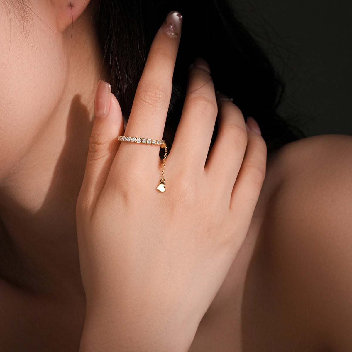 Lisa - Zirconia Tennis Ring