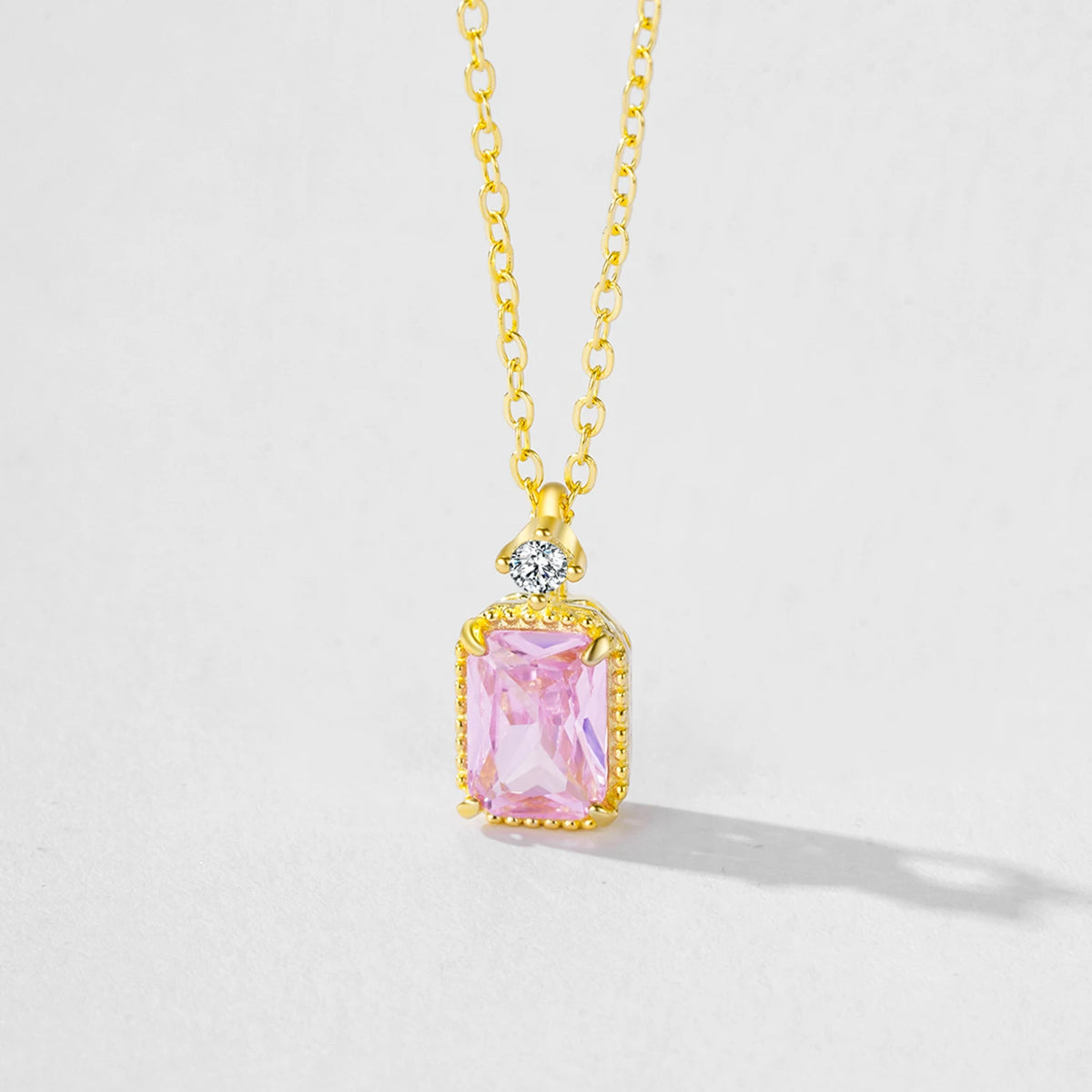 Florence – Schmuckset – Rosa &amp; Weißer Zirkonia