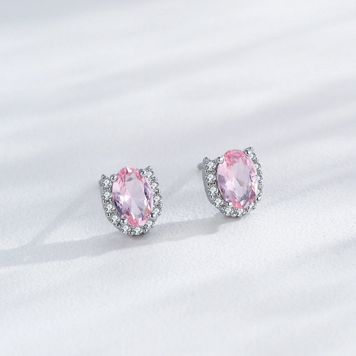 Josephine - Schmuckset - Rosa &amp; Weißer Zirkonia